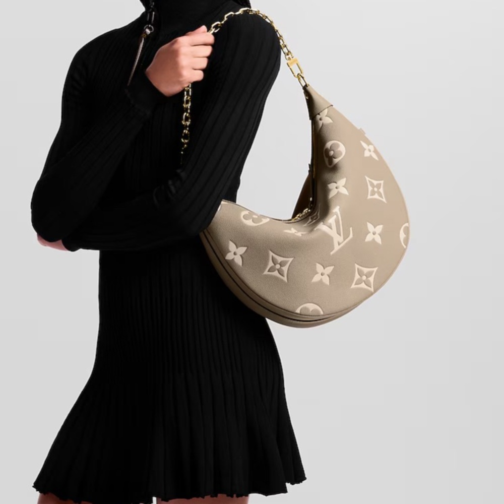 *like new !* Louis Vuitton Loop Hobo | Bicolor Monogram Empreinte Giant